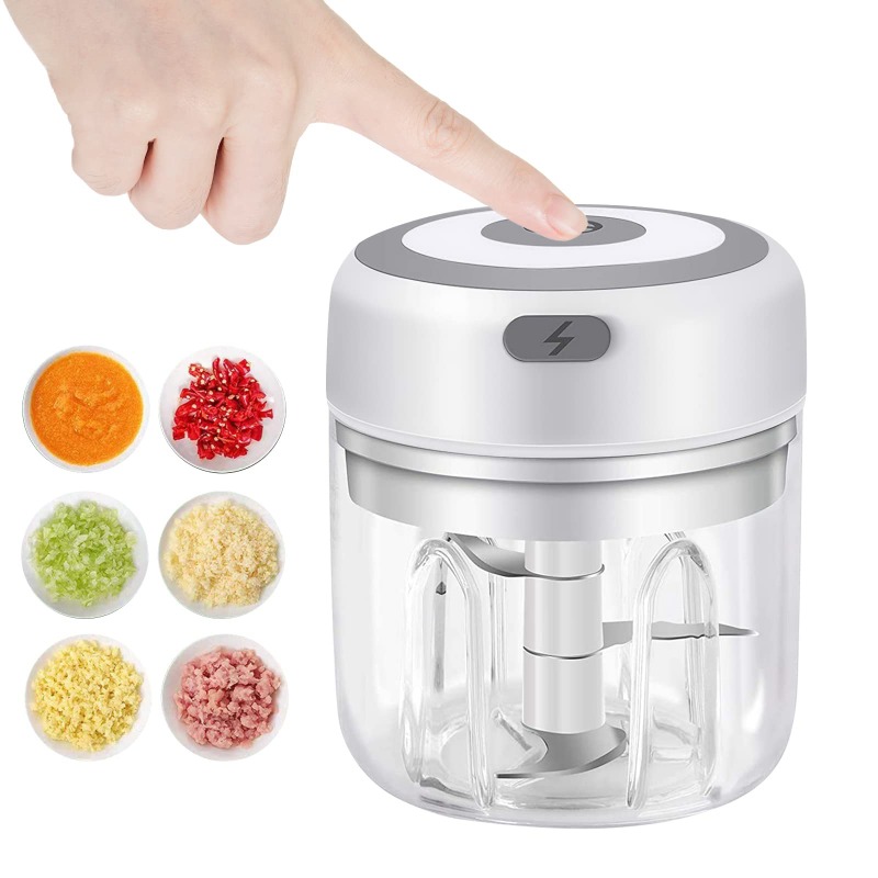 Baby Food Vegetables - Moedor de Alho Elétrico de 250ML,