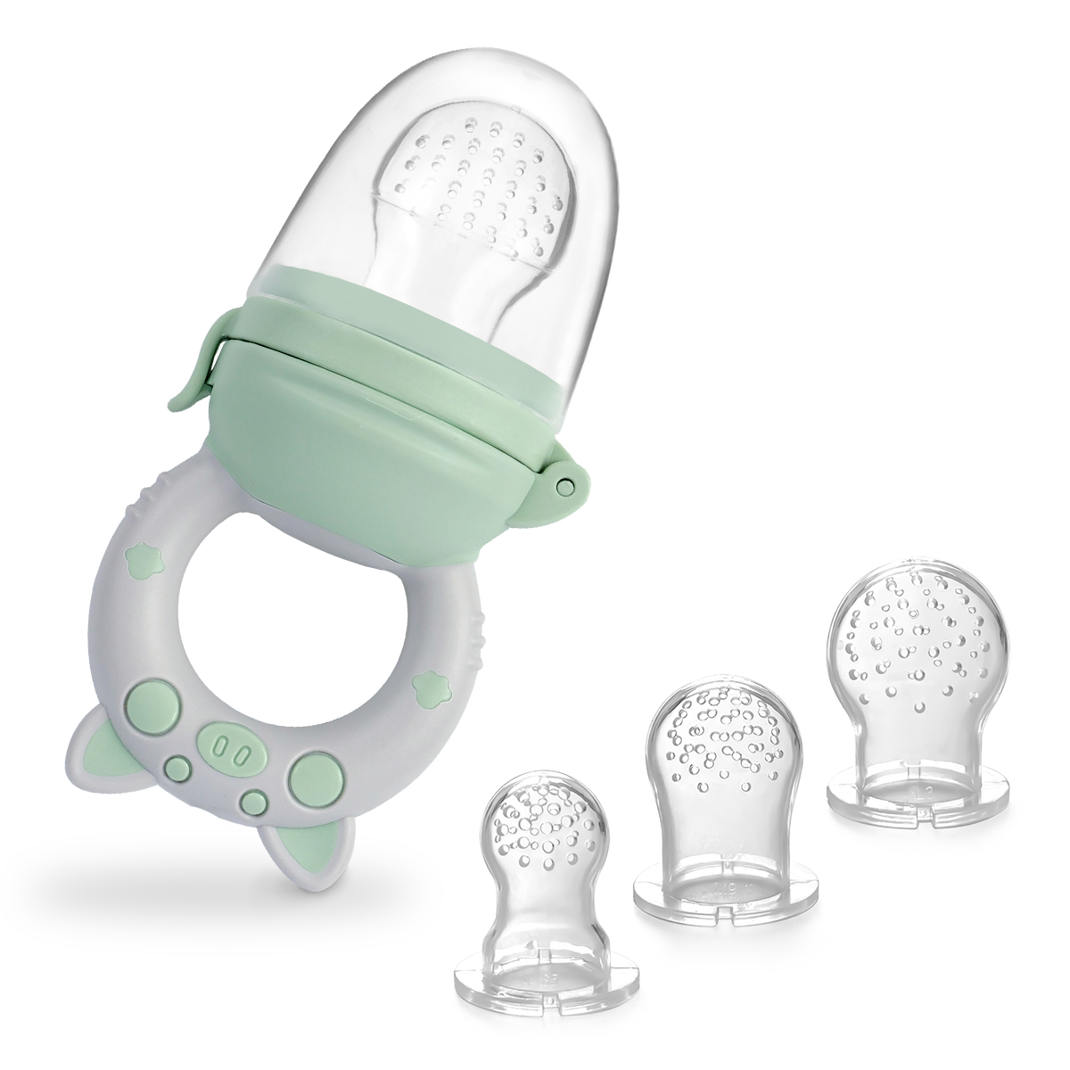 Baby Food Vegetables - Conjunto de 4 Peças de Alimentador