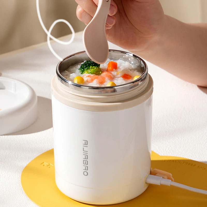 Baby Food Warmer - Lancheira com aquecimento elétrico usb 600ml,
