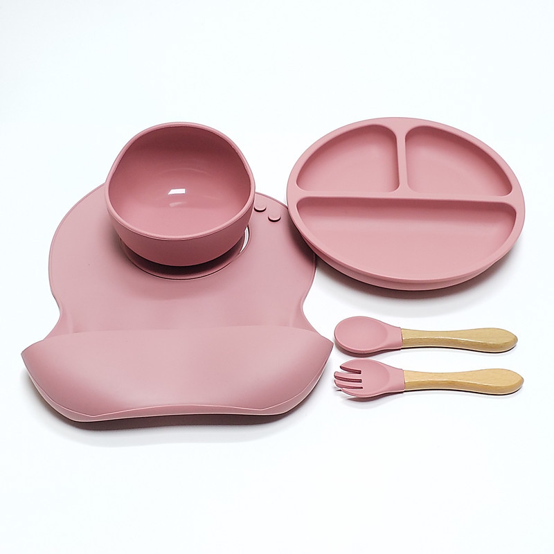 Baby Food Menu - Conjunto de 5 Pratos de Jantar