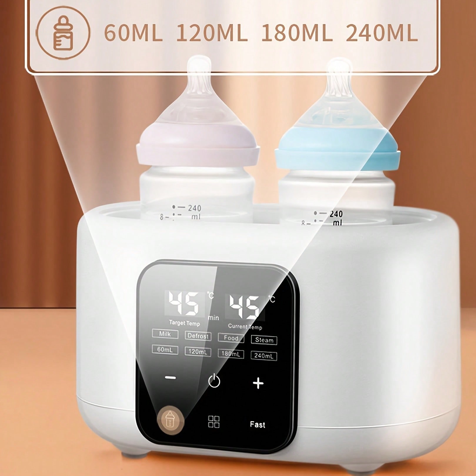Aquecedor de mamadeiras rápido - Baby Food Warmer avaliação e preço