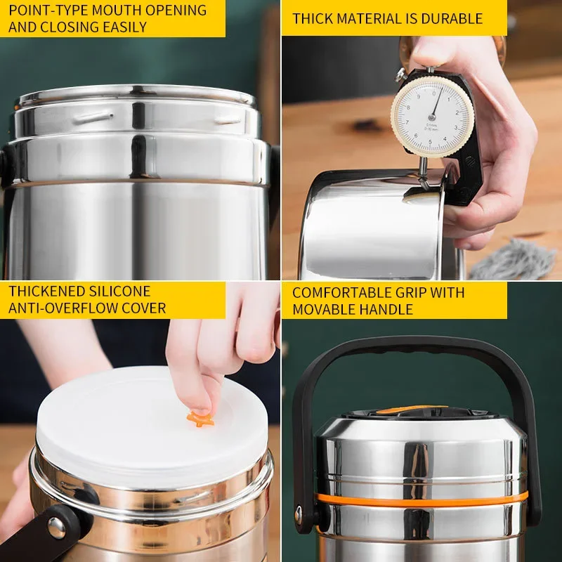 Lancheira térmica a vácuo de a - Baby Food Warmer avaliação e preço
