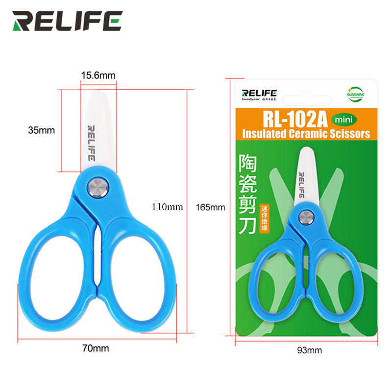 Relife RL-102A mini tesoura ce - Baby Food Scissors avaliação e preço