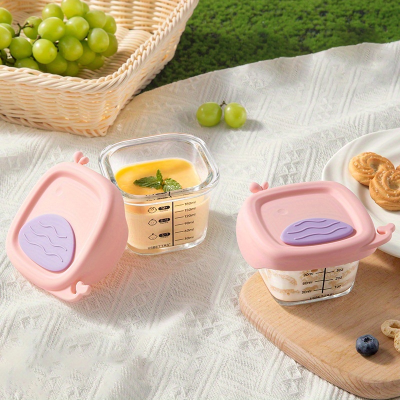 Recipiente de vidro para comid - Baby Food Jars With Lids avaliação e preço