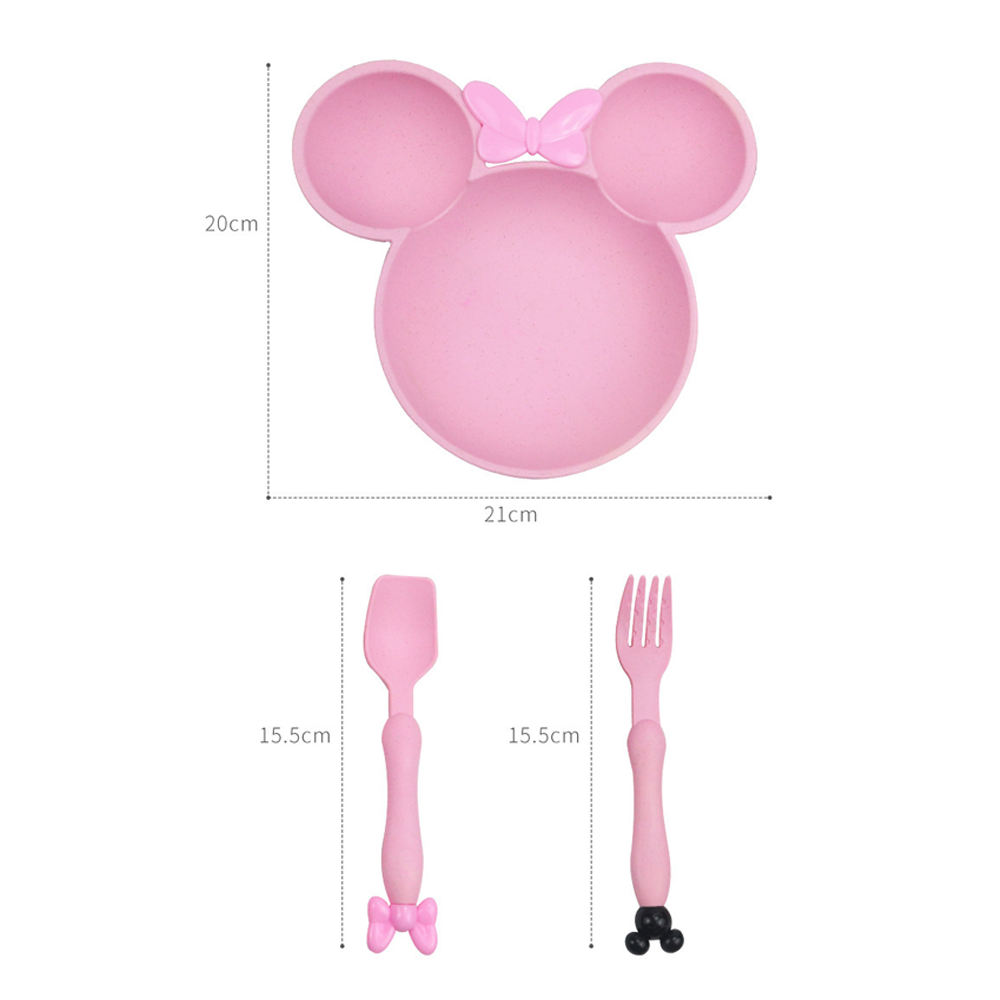 3 pçs/set dos desenhos animado - Baby Food Menu avaliação e preço